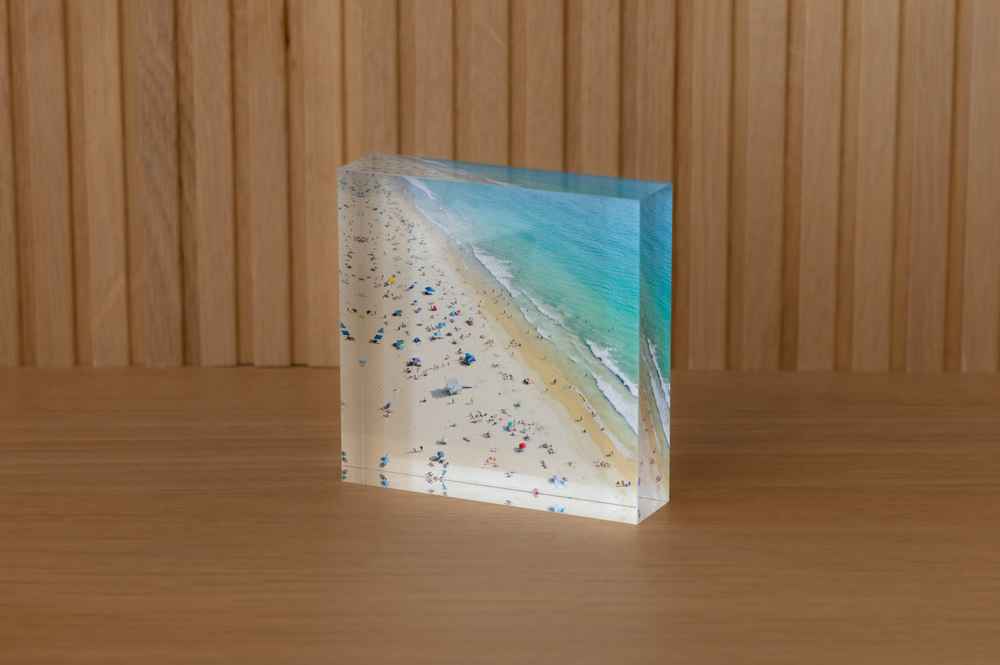 Beach Blanket Bingo Acrylic Block