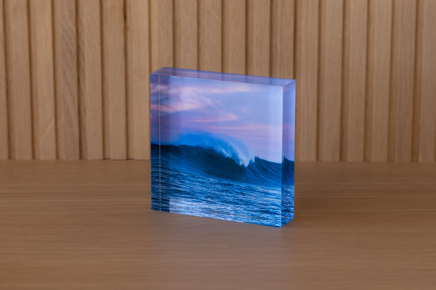 First One Acrylic Block