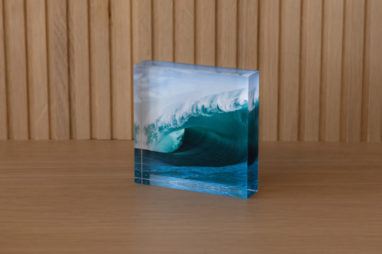 Code Red Acrylic Block