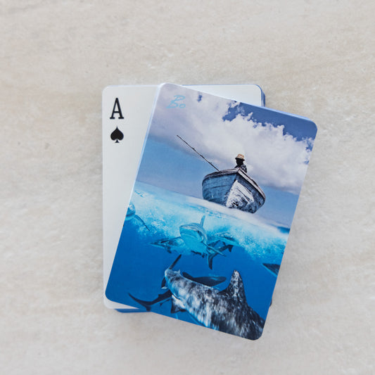'Gone Fishing' - Playing Cards