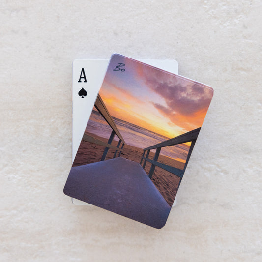 'To The Beach' - Playing Cards
