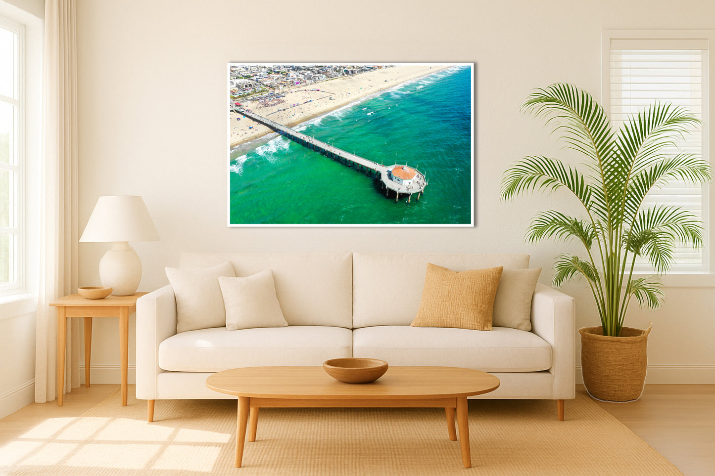 Best Served Chilled - Manhattan Beach Pier Aerial Photos