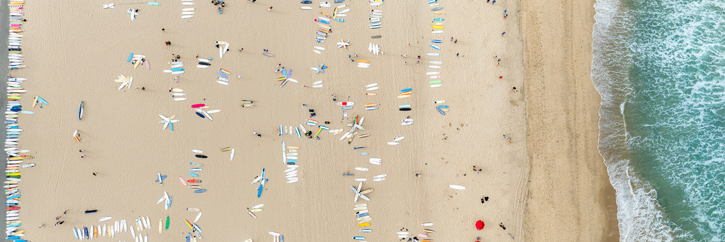 Board Certified - Panoramic Photo of Hermosa Beach