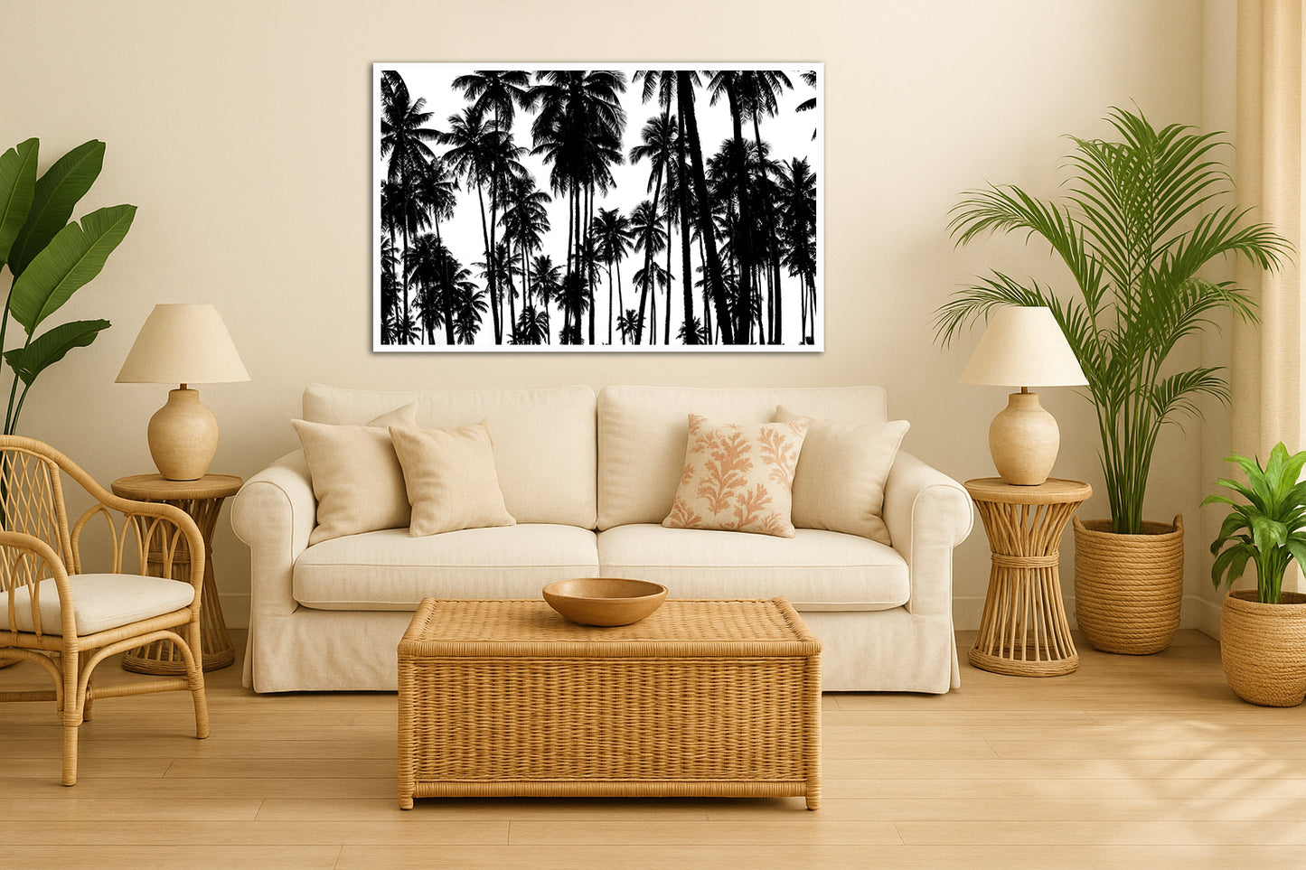 Coconut Palm - Tahiti Palm Tree Photos