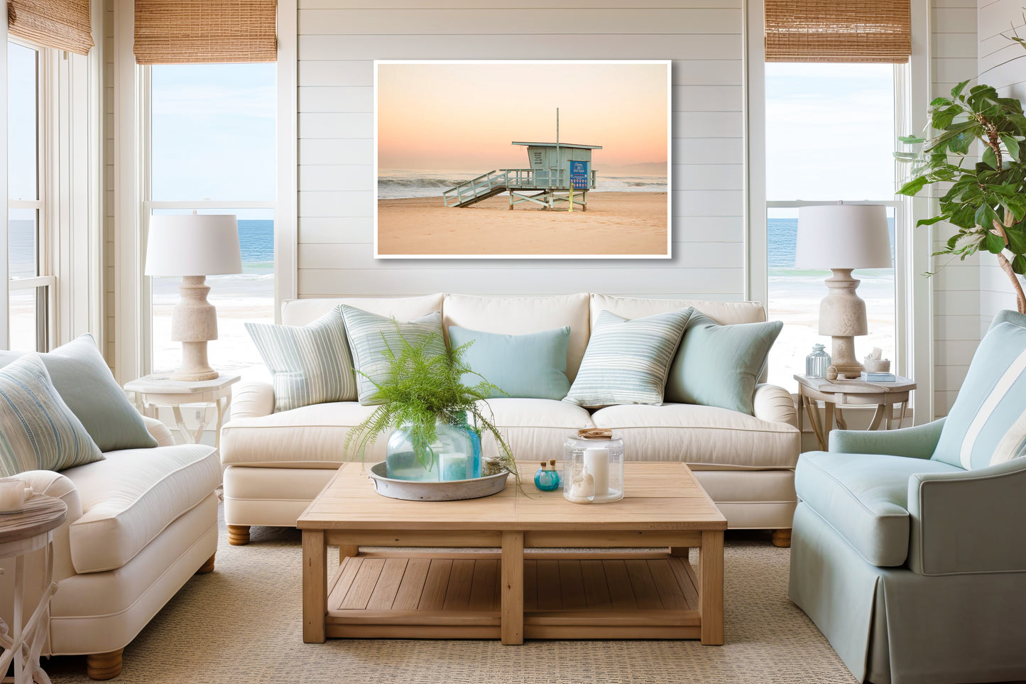 Dawn Patrol - Pastel Beach Tower Photos