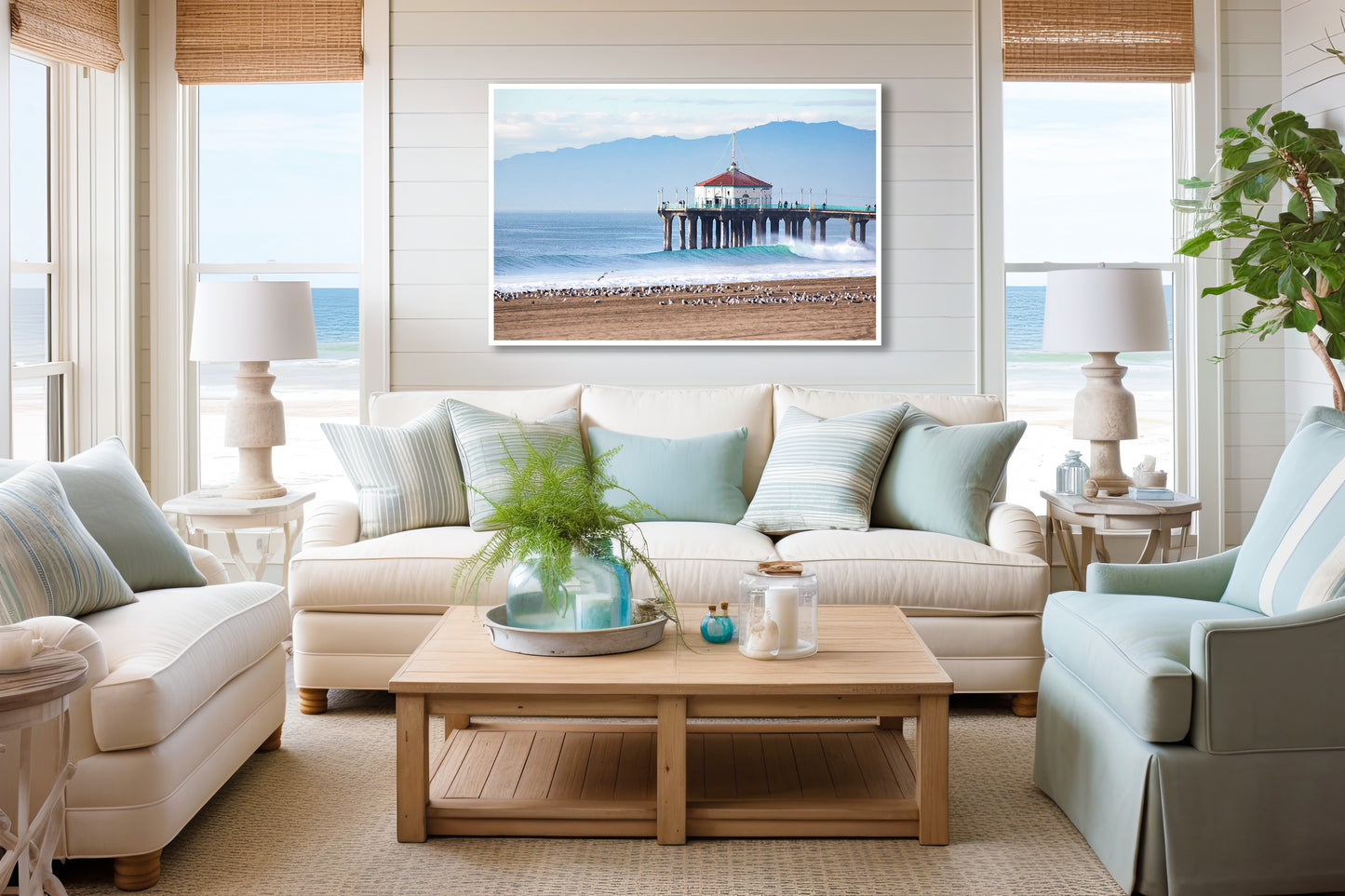 Early Bird - California Beach Pier Tower Photos