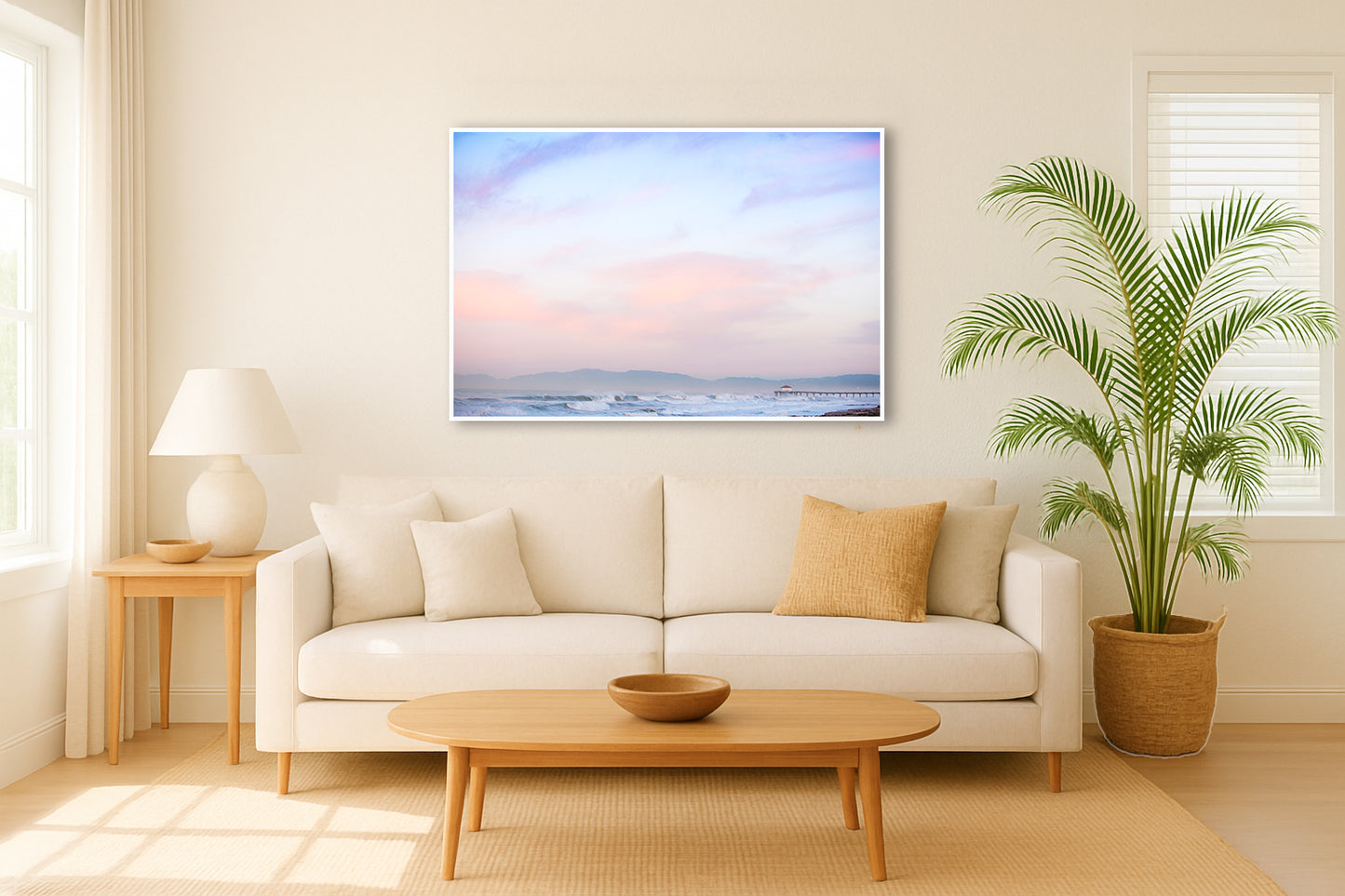 Head In The Clouds - Pastel Beach Ocean Photos