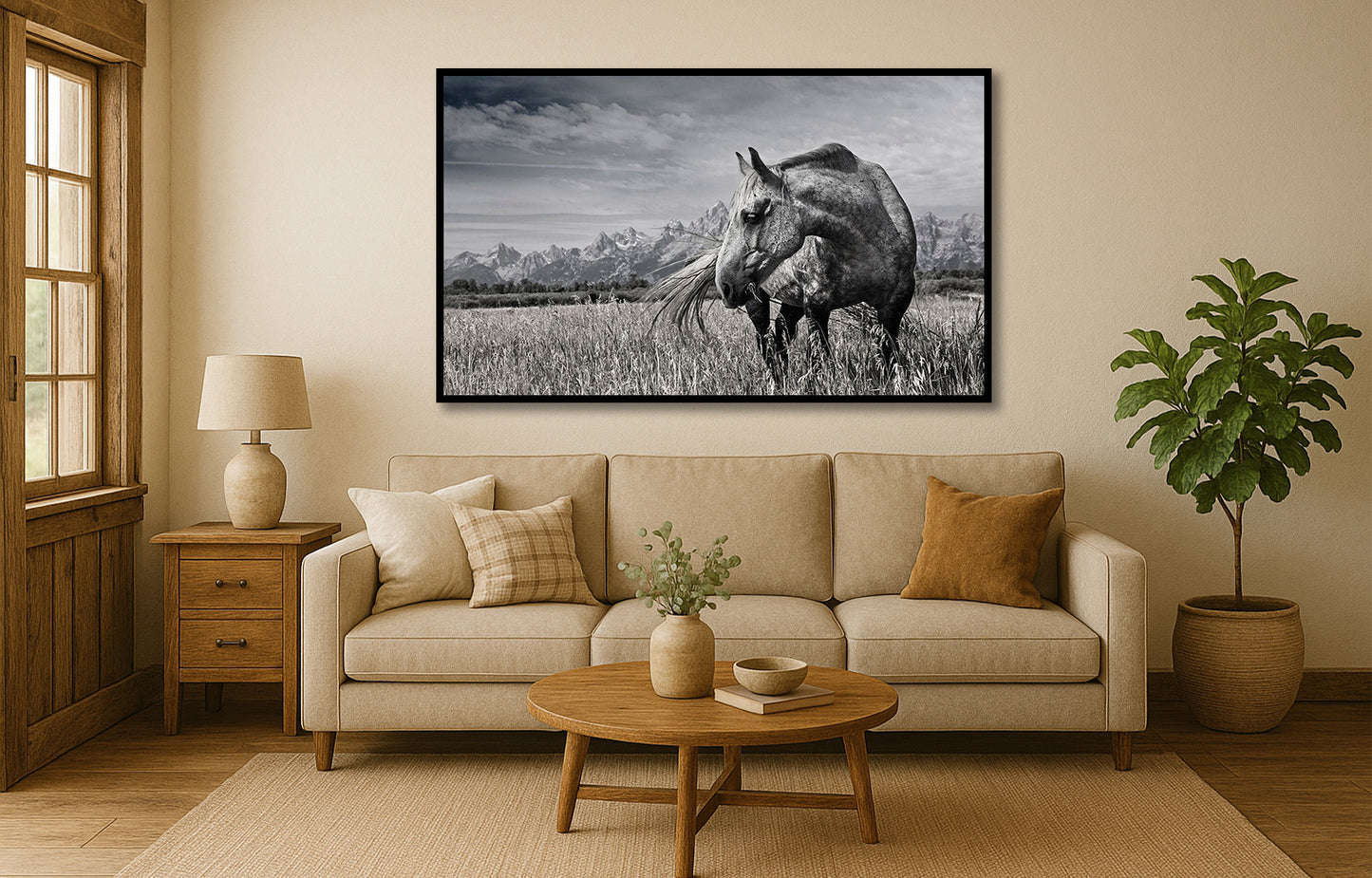 Horse With No Name - Wyoming Horse Photo Photos