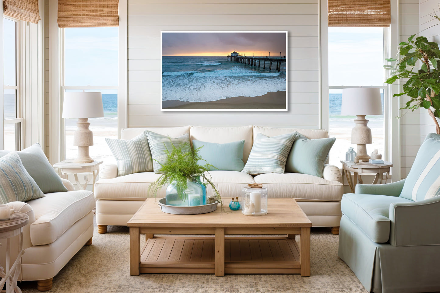 Last Of the Light - Pastel Manhattan Beach Pier Photos