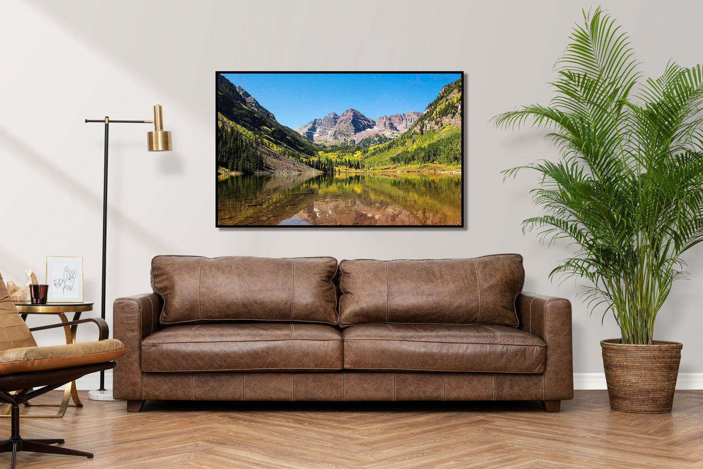 Maroon Bells - Aspen Mountain River Valley Photos