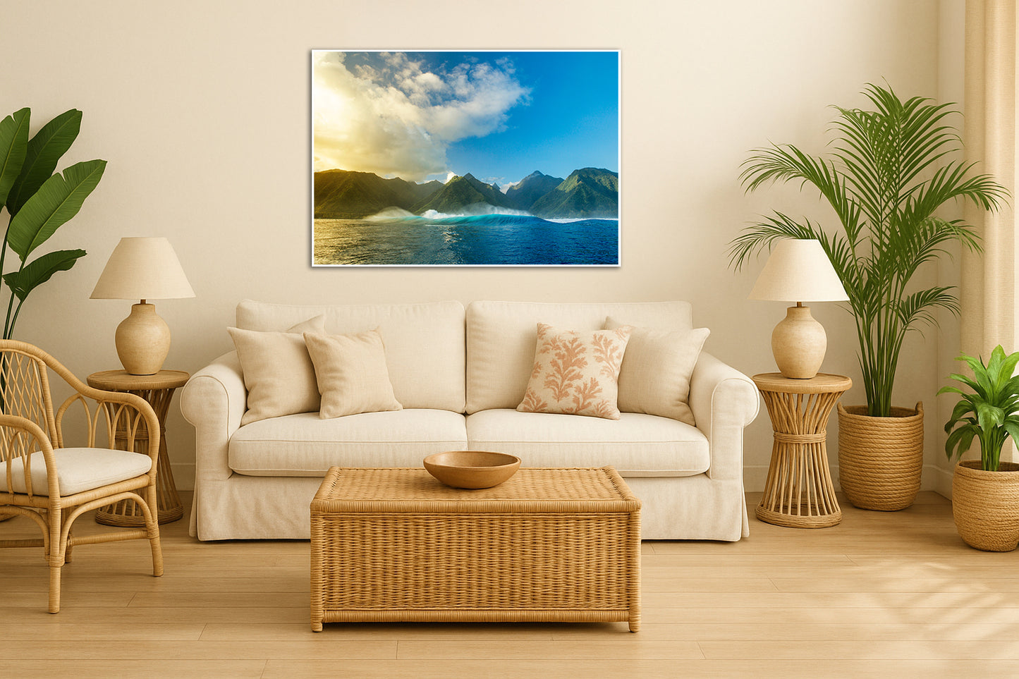 Otherside - Tahiti Waves Mountains Photos