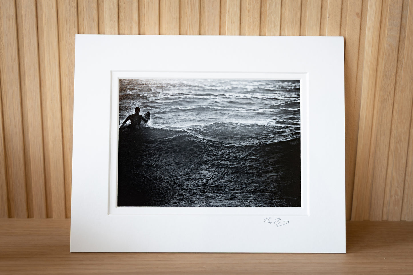 Over the Top - Matted Print - Manhattan Beach Surf Photos