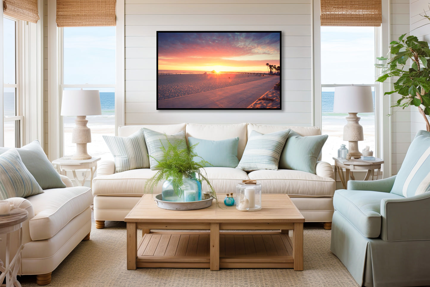 Popsicle Skies - Manhattan Beach Sunset Photos