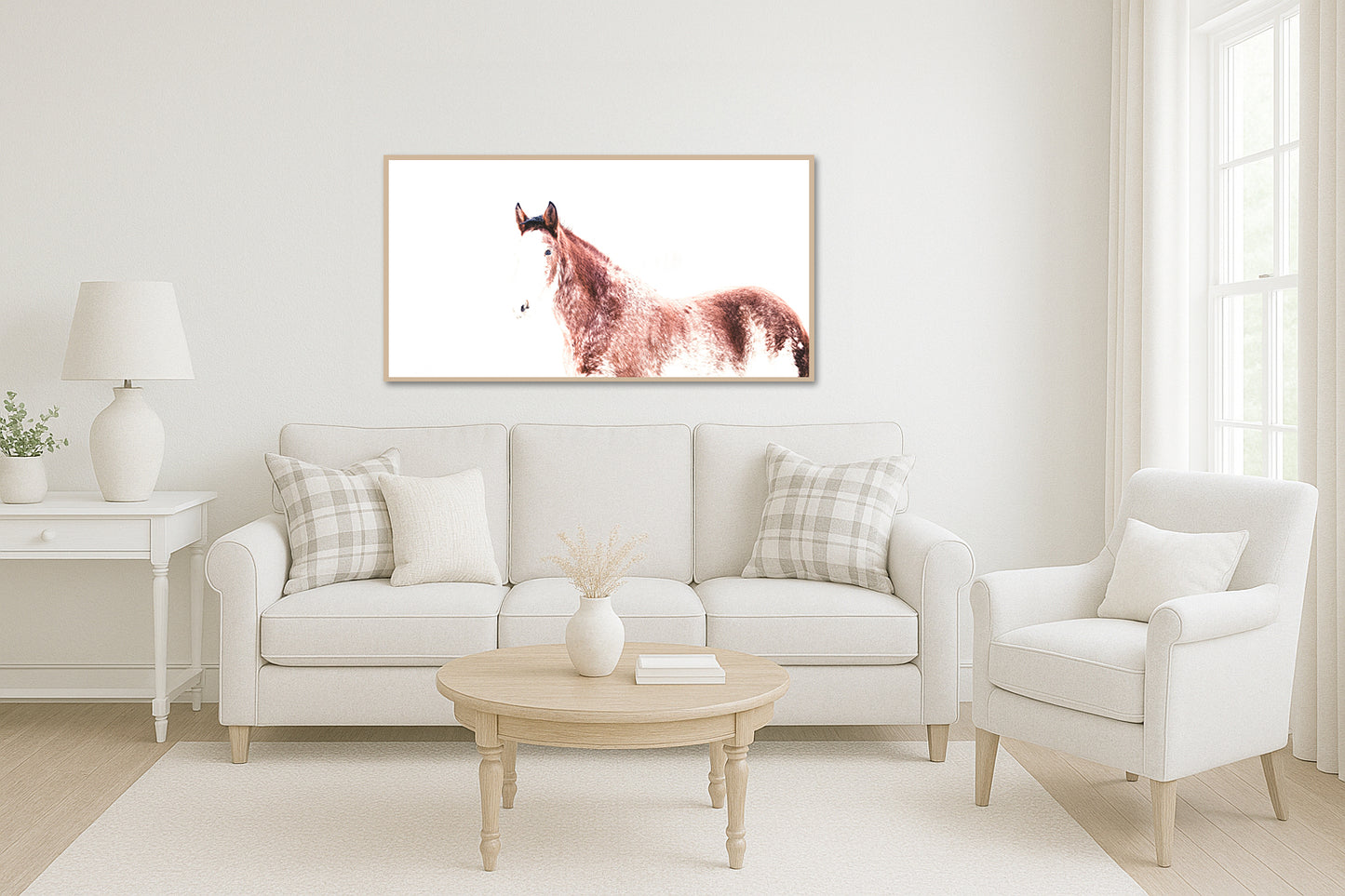Powdered Sugar - Brown White Horse Photos