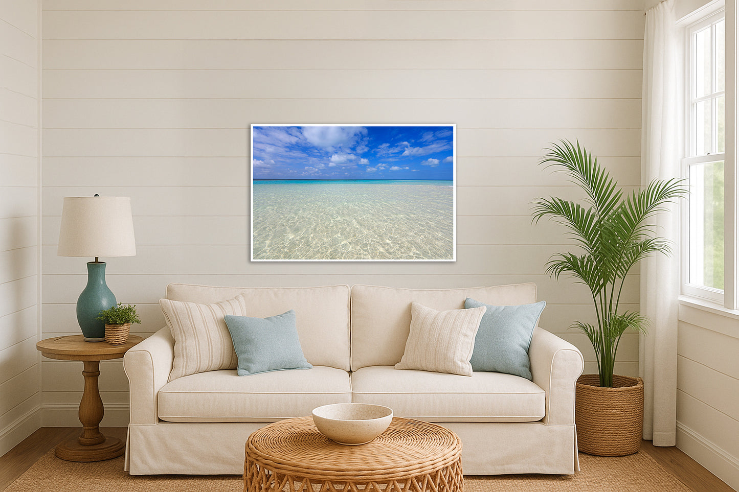 Seamless - Bahamas Shallow Ocean Sky Photos