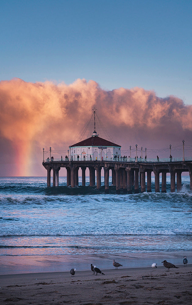 Storm Cloud - Manhattan Beach Pier Photos
