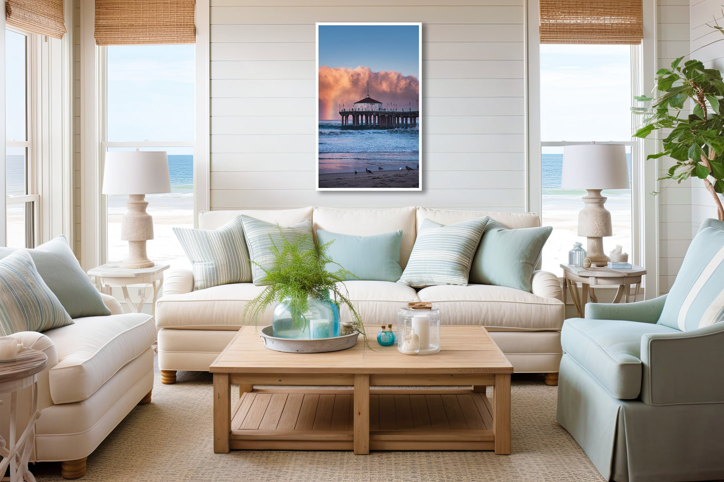 Storm Cloud - Manhattan Beach Pier Photos