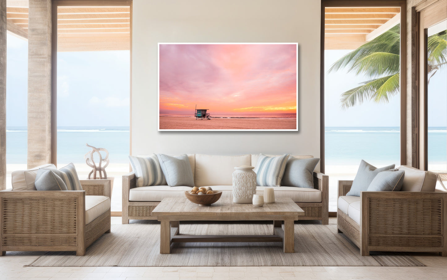 Sundown Station - Manhattan Beach Lifeguard Tower Photos