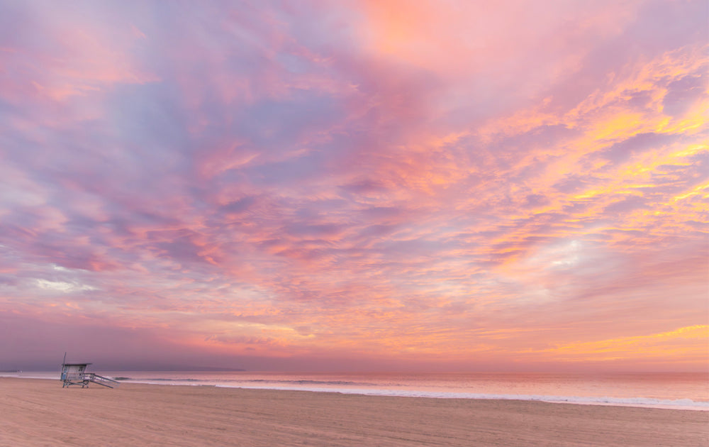 Color Run - Hermosa Beach Sunset Photos
