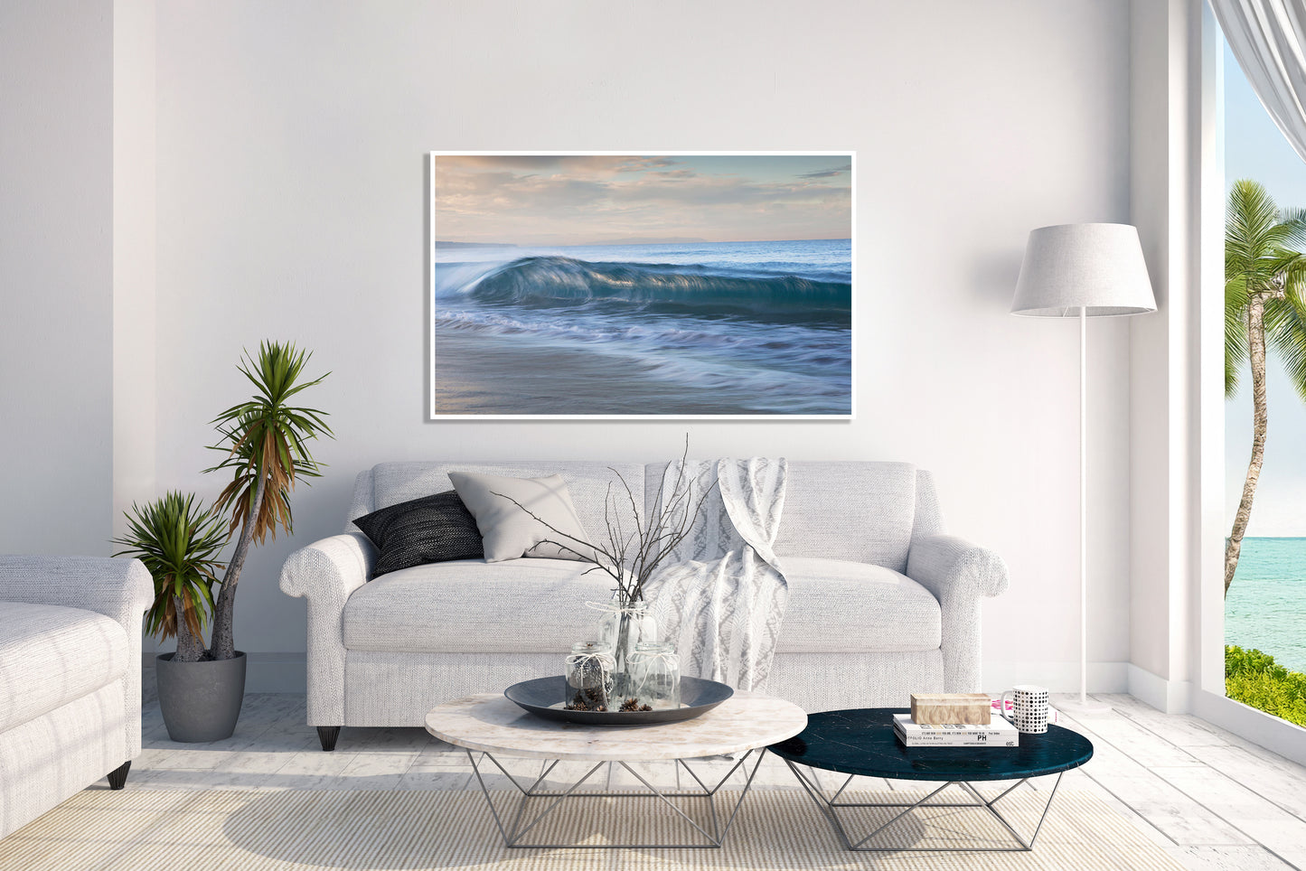 Swept Away - Pastel Ocean Waves Photos