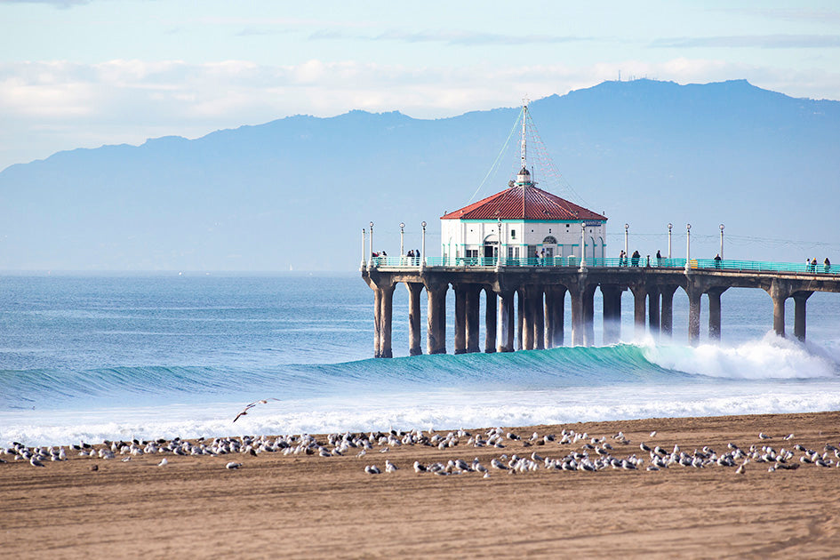 California Beach Pier Tower Photos