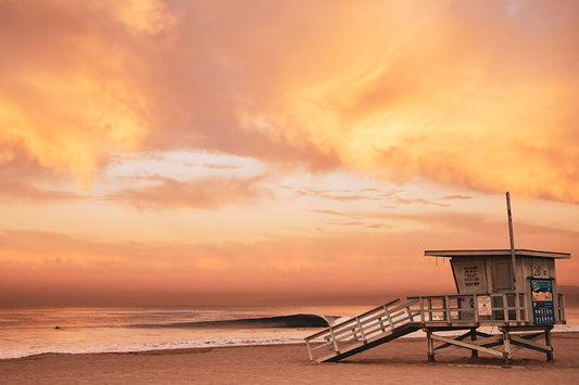 Hermosa Beach Lifeguard Tower Photos