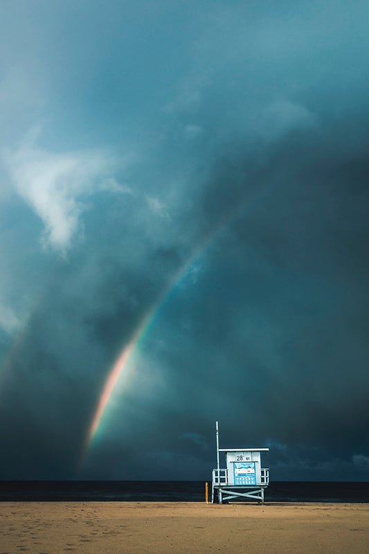 Hermosa Beach Rainbow Photos