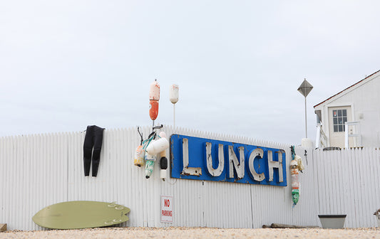 Montauk Lunch Sign Photos