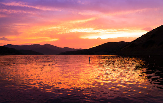 Park CIty Utah Lake Sunset Photos