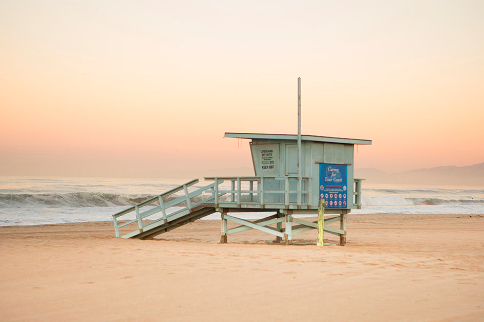 Pastel Beach Tower Photos