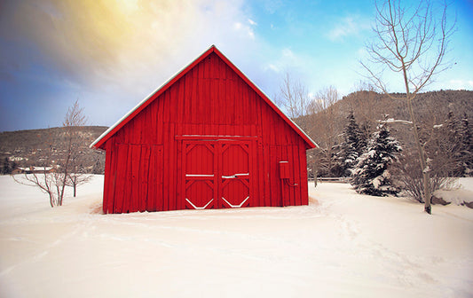 Vail Colorado Red Barn Photos