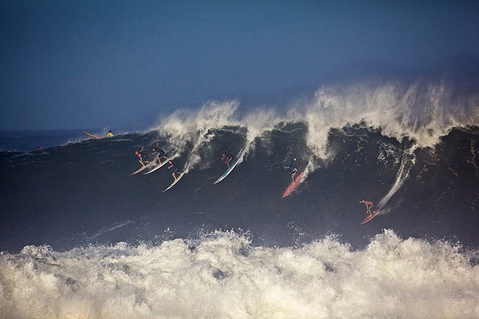 Waimea North Shore Oahu Party Wave Surfing Photos