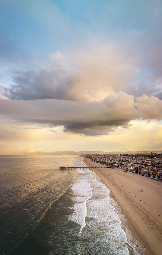 Cloud 9 - Manhattan Beach Aerial Photography