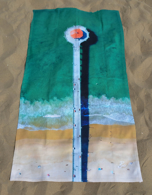 92 & Sunny Beach Towel