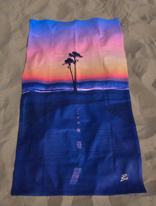 Cruisin' Beach Towel