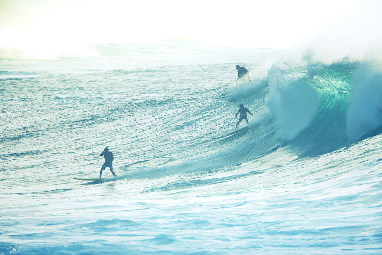 Outerknown - Kelly Slater Waimea Bay Hawaii Photos