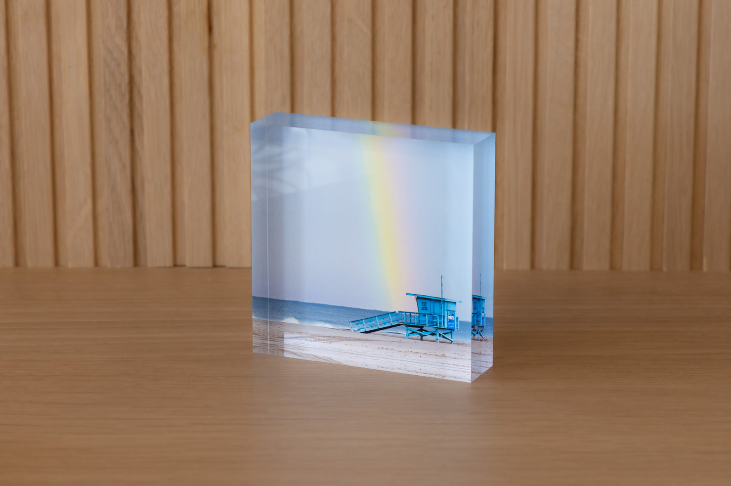 South Bay Love Acrylic Block