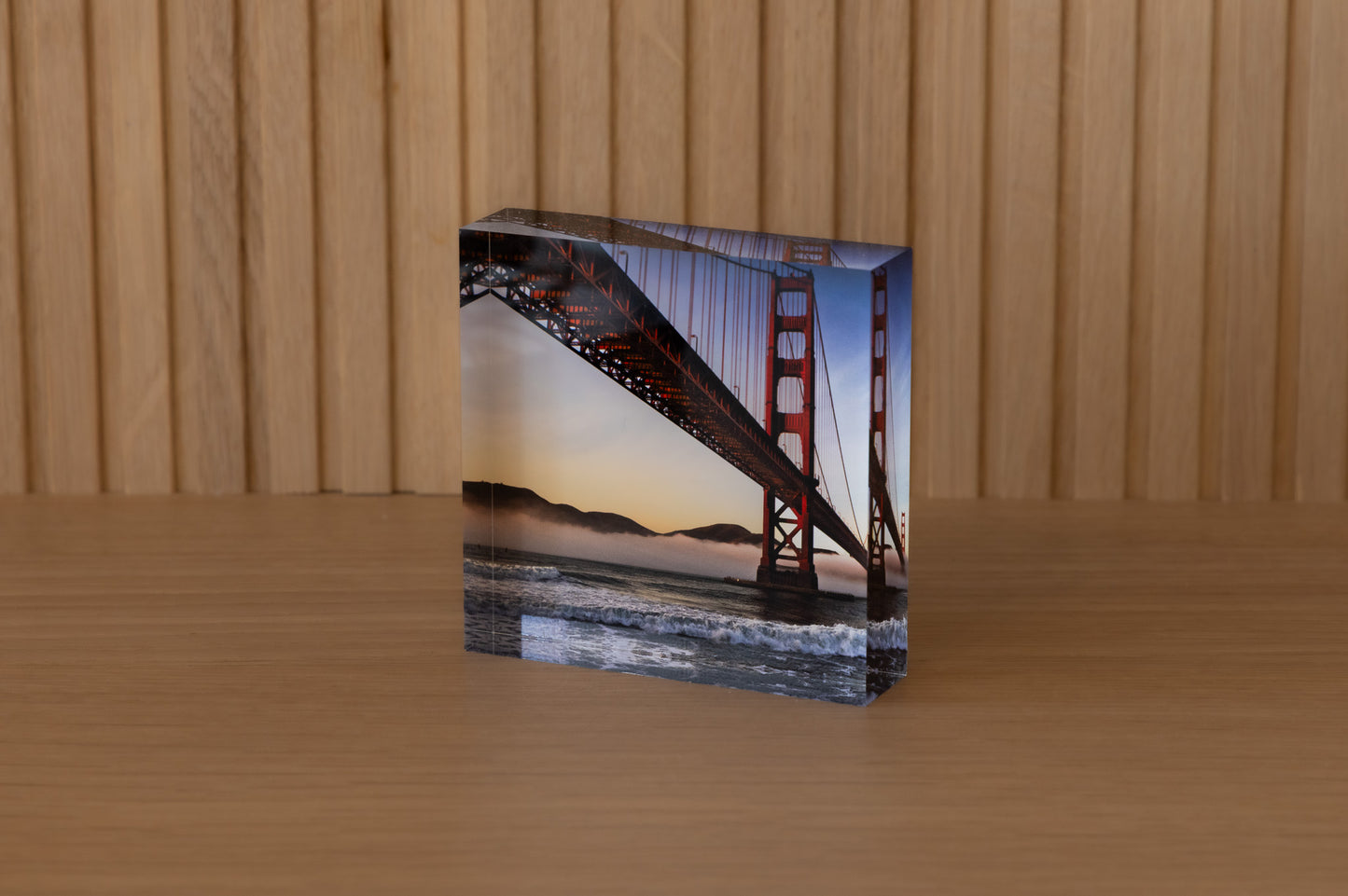 Busting Down the Gate Acrylic Block