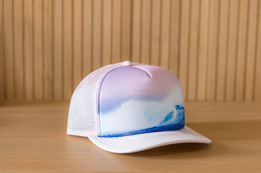 Misty Morning - Cloudbreak Fiji Beach Hat