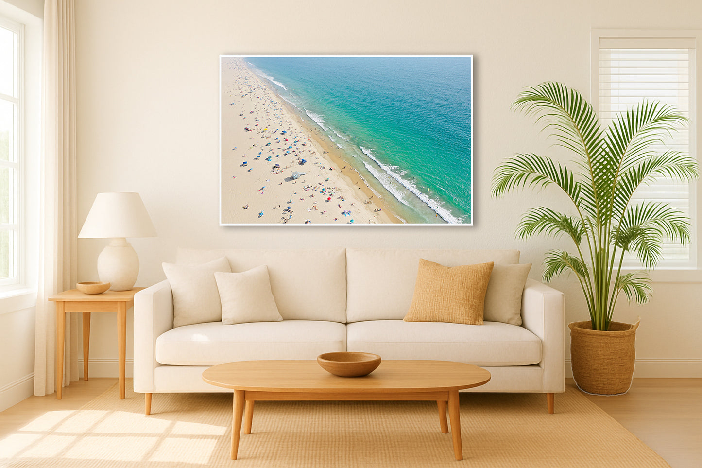 Beach Blanket Bingo - Aerial Beach Photos
