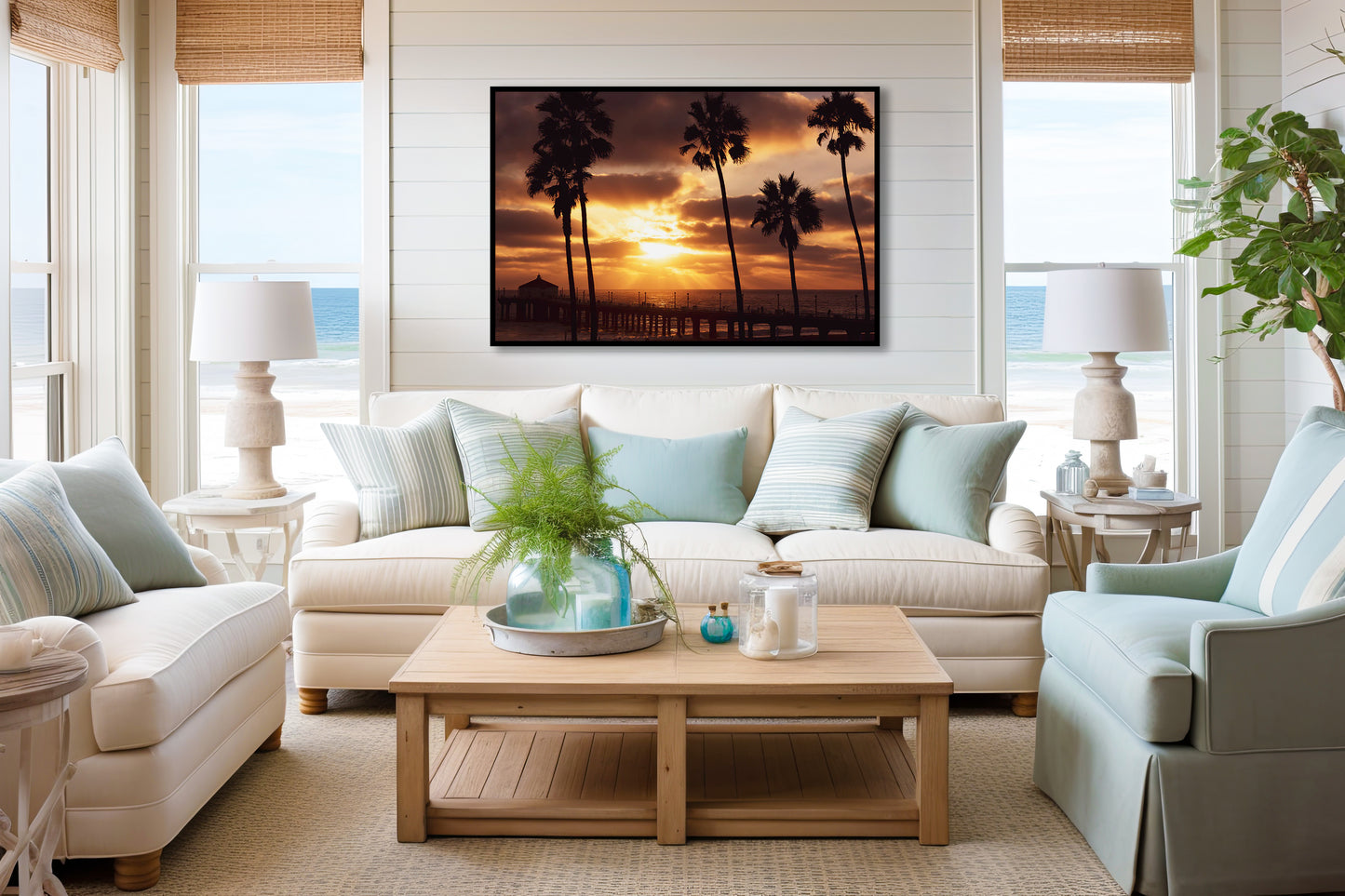 Beyond The Palms - California Palm Tree Photos