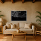 Black Sand Script - Black and White Photos of Costa Rican Waters
