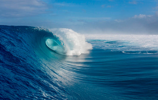 Blue Cathedral - Tahiti Surf Photos