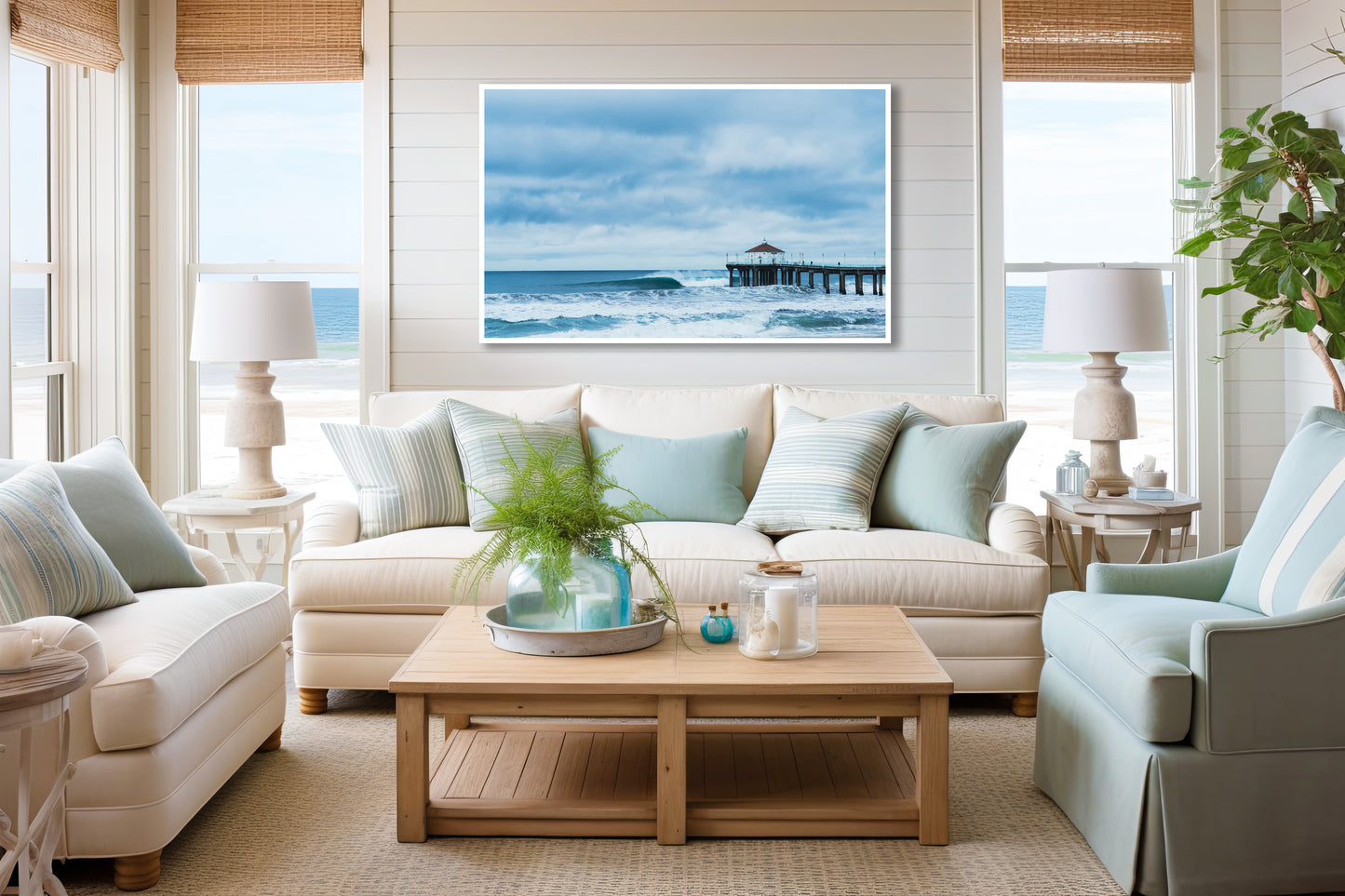 By Your Side - Manhattan Beach Wave Photo