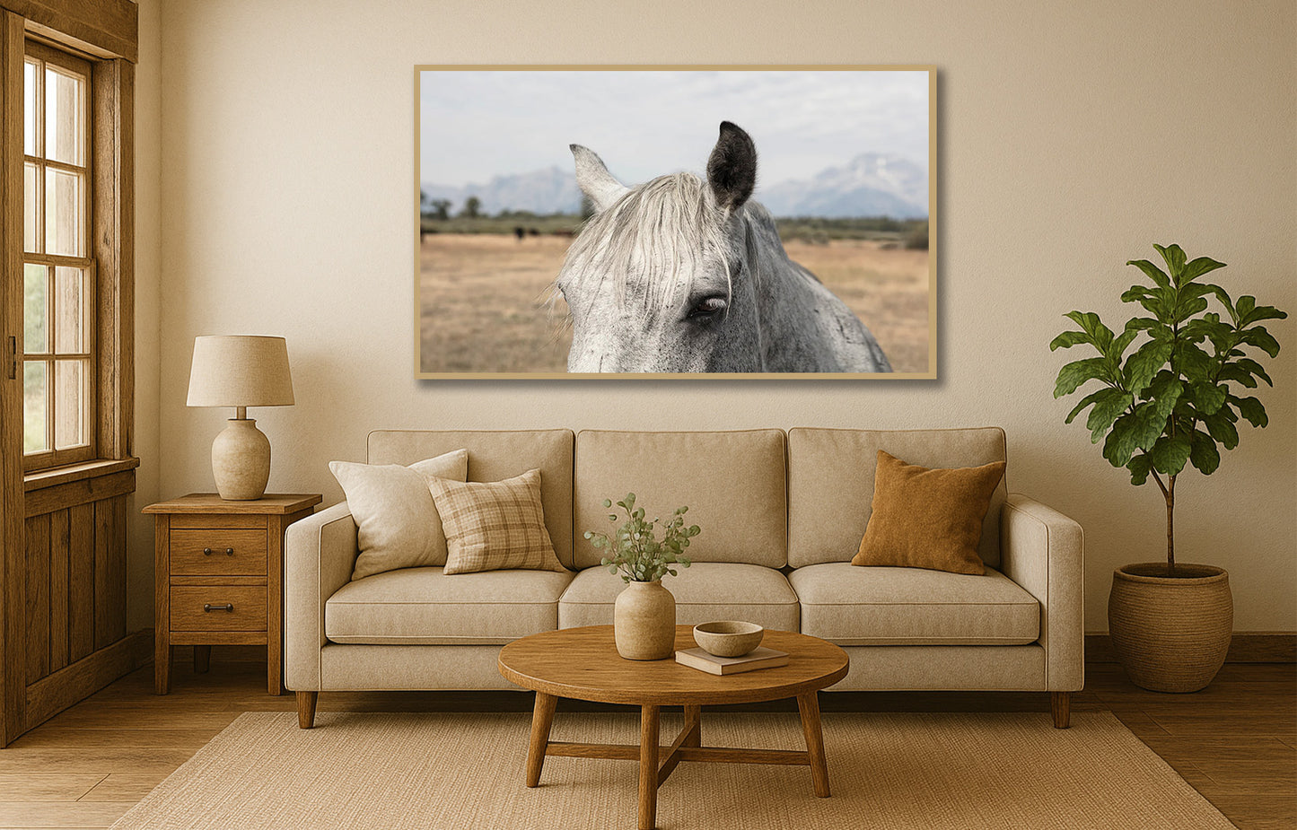Close Up - Jackson Hole Wyoming Horse Photos