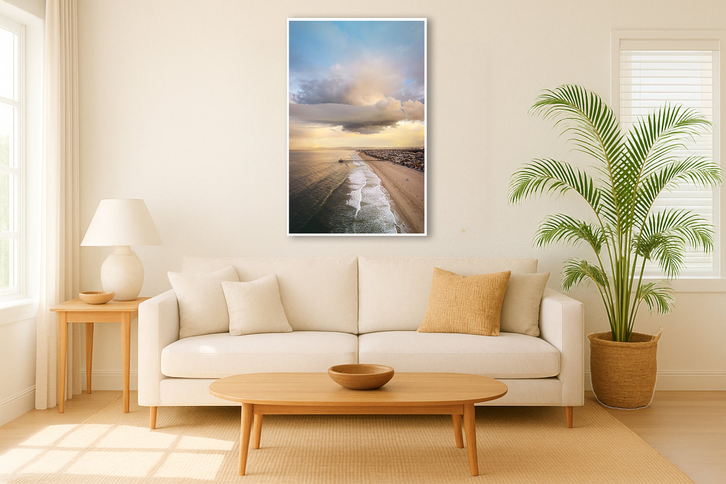 Cloud 9 - Manhattan Beach Aerial Photography