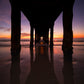 Down the Middle - Manhattan Beach Pier Photos