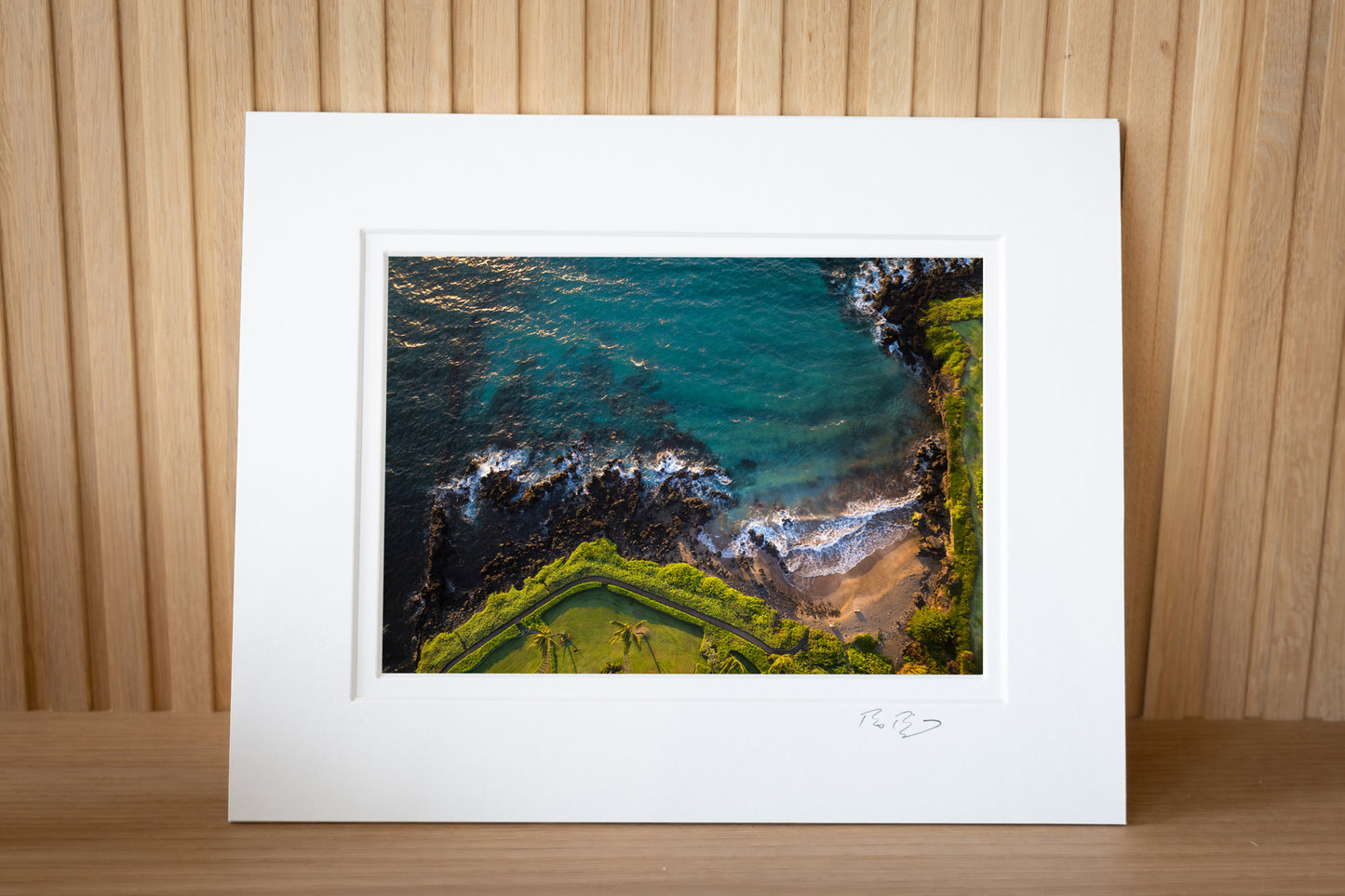 Drift and Drive - Matted Print - Maui Photos