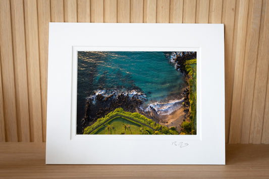 Drift and Drive - Matted Print - Maui Photos