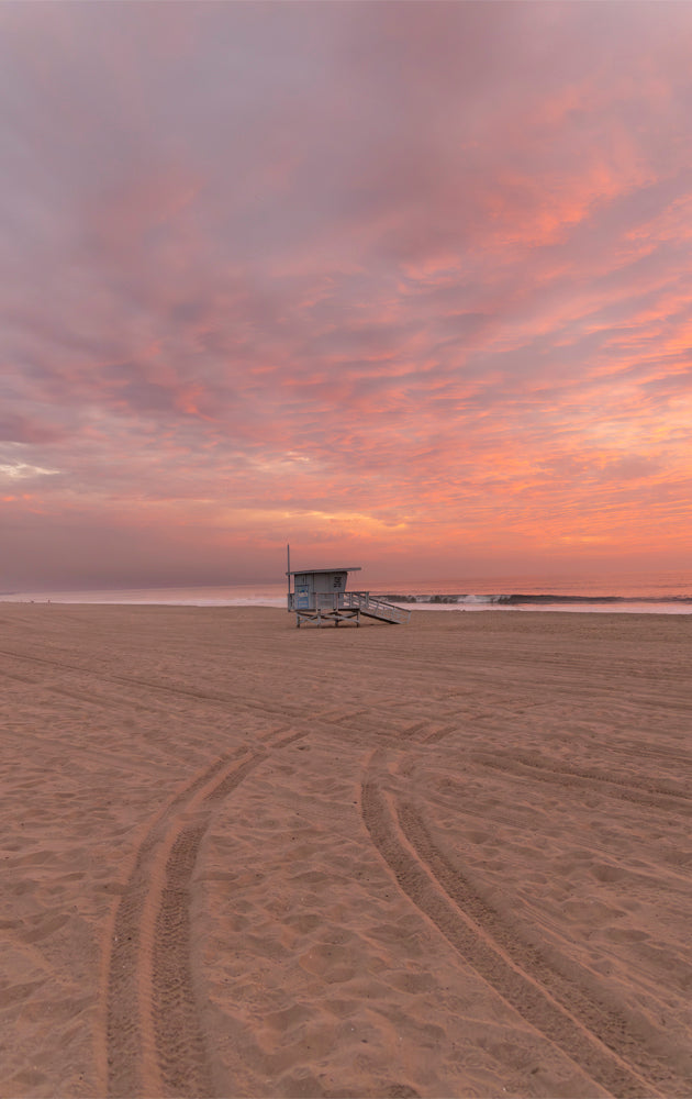 Clocking Out - Manhattan Beach Sunset Photos